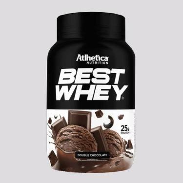 Imagem de Whey Protein Atlhetica Best Whey 900g, Chocolate Duplo