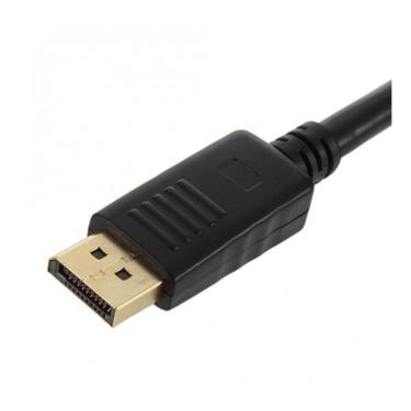 Imagem de Adaptador DisplayPort macho para VGA fêmea de 10 cm - preto