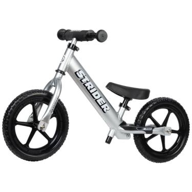Imagem de Bicicleta sem Pedal Leve para Crianças de 2 a 5 Anos, Strider 12 Pro, Prata