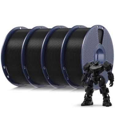 Imagem de Filamento de impressora 3D SUNLU PLA 1,75 mm Pacote de 4 kg (4x1 kg)