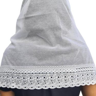 Imagem de Véu ccb notas musicais estela congregação cristã no brasil - Véus da F