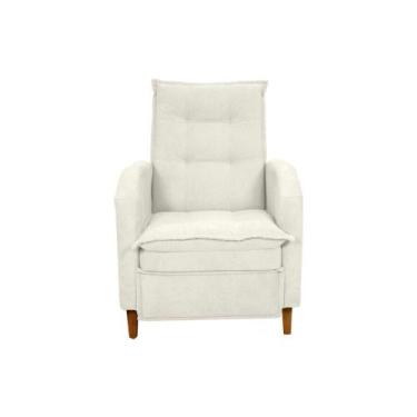 Imagem de Poltrona Amamentação Luxo Reclinável com assento confortável Yaris Mat