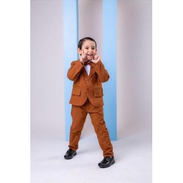 Imagem de Conjunto Miss Cherry Social Terno - Blazer Caramelo Completo, Tulip tr