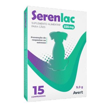 Imagem de Serenlac 225Mg Suplemento Cães 9,0G C/15 Comprimidos - Avert