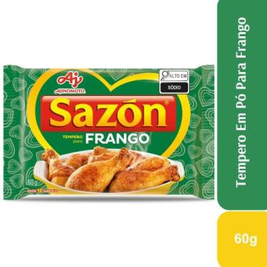 Imagem de Tempero em pó sazón para frango 60g - AJINOMOTO