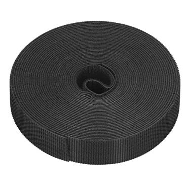 Imagem de GLOGLOW Fita de Fixação de Abraçadeiras de Gancho e Laço para Gerenciamento de Fios, Fácil para Gerenciamento de Fios, Fácil para Uso Doméstico e de Escritório Material de Nylon Nan (5m/16,4 pés)