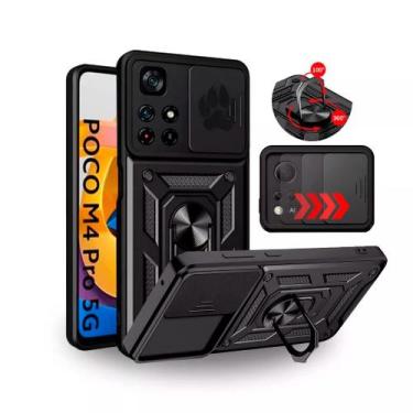 Imagem de Capa Capinha Armor Anti Choque Ring Luxo P/ Poco M4 Pro 5g - Champions