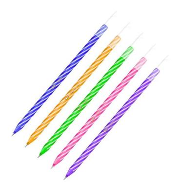 Imagem de Caneta esferográfica cis spiro  0,7mm com 05 cores