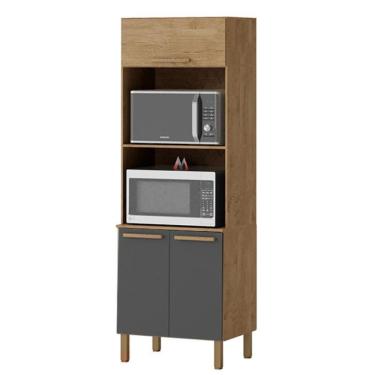 Imagem de Torre Quente Cozinha Clarice Para 2 Fornos Am-am Grafite