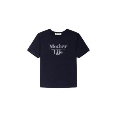 Imagem de Camiseta Mini Estampada Mother Life Reserva Mini, 06, Preto