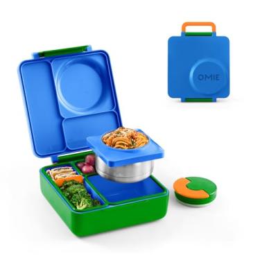Imagem de Omie Box Bento Box para crianças – Lancheira Bento com isolamento a vácuo à prova de va...