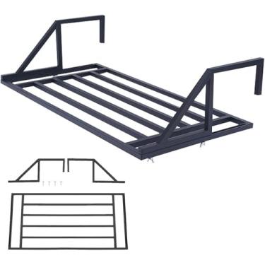 Imagem de Escorredor De Roupas Portátil, Rack De Lavanderia Telescópico Ajustável Para Corrimãos De Varanda Peitoril Da Janela Toalheiro De Aço Inoxidável Cabide Destacável, Grey, 60cm/23.6in