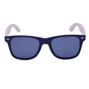Imagem de Óculos De Sol Esportivo Wayfarer Acetato Haste Madeira Polarizado Mackage - Sunset-Masculino