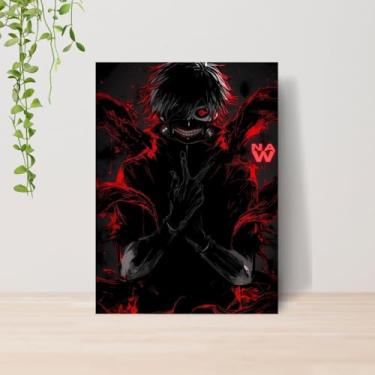 Imagem de Genérico, Quadro Tokyo Ghoul Anime A4 | Placa MDF 13