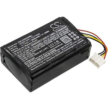 Imagem de 3000mAh Leitor de código de barras Bateria de substituição,Compatível com C-One e-ID,XGK-C-ONE-E-ID