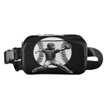 Imagem de Pochetes femininas e masculinas, bolsa de cintura, bolsa transversal, esportiva, corrida, caminhada, pochete para crianças, meninas, meninos, Multi 03, Medium