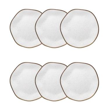 Imagem de Conjunto de 6 Pratos Sobremesa 21,5cm Ryo Maresia - Oxford