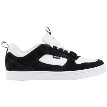 Imagem de Tênis Hocks Pop Lite Skate Original Masculino Feminino, Branco, Preto,