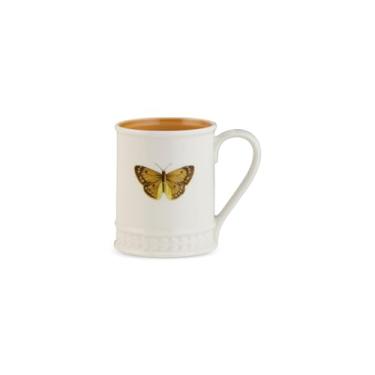 Imagem de Spode Botanic Garden Harmony Caneca de tanque de 473 ml | Papilio Amber | Louça fina | Pode ir à máquina de lavar louça, micro-ondas, forno, freezer | Perfeita para café e chá