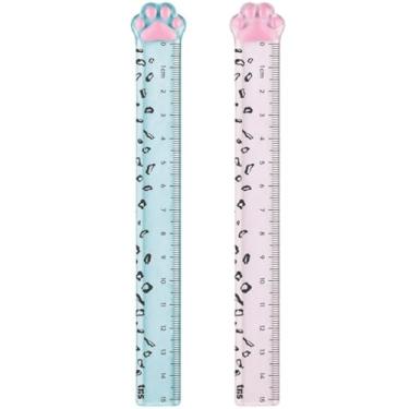 Imagem de RÉGUA ESCOLAR HOLIC PETS - 15CM - MIAU-LINE - 1 UNI - TRIS