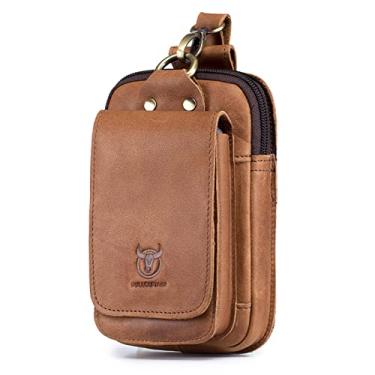 Imagem de Cinto de Couro Vintage Masculino, Bolsa de Viagem Para Celular, Carteira, Bolsa de Cintura, Pochete