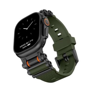 Imagem de Pulseira De Borracha De 49mm Para Apple Watch Ultra Série 10 9 8 7 Se 