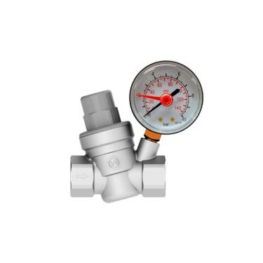 Imagem de Válvula Redutora De Pressão Com Manômetro Integrado Censi