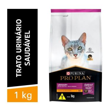 Imagem de Ração Trato Urinário Gatos Adultos Frango 1kg Pro Plan