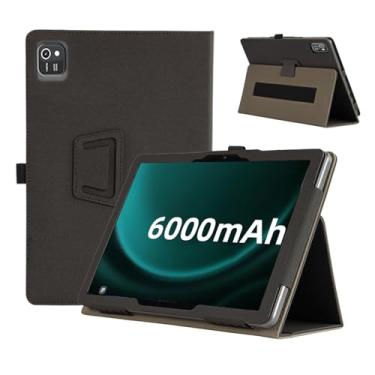 Imagem de Capa para tablet aiprotablet C20e de 10 polegadas, capa para tablet KONXISA com adsorção magnética, capa protetora dobrável de couro PU com suporte para caneta, antiarranhões e proteção, capa para