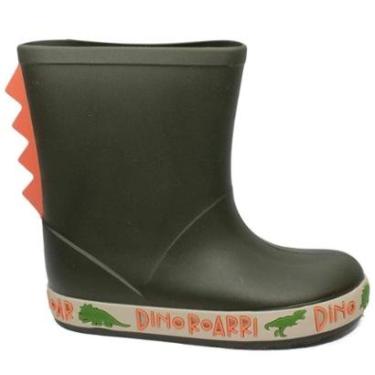 Imagem de Bota Galocha Infantil Luelua Dinossauro Menino 137004-842-Masculino