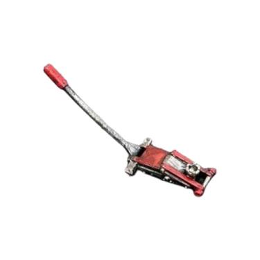 Imagem de MERIGLARE Miniatura de ferramenta para elevador de carros em escala 1:64 - Coleção de artesanato criativo - Escultura em miniatura de veículos - Brinquedo para, 2 Vermelho