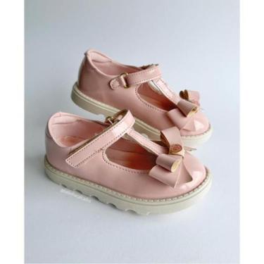Imagem de Sapato infantil Molekinha Rosa em verniz Ref.: 2727.104, 23