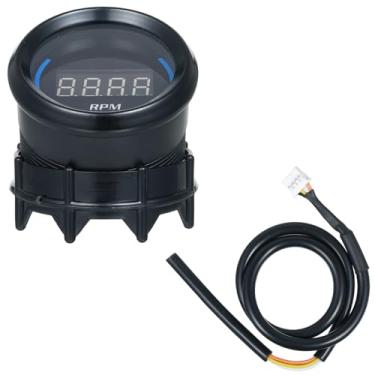 Imagem de Acouto Medidor de Tacômetro de 52mm, Medidor Digital de Rpm Led 0-9000 Rpm Com Display Azul Brilhante para Carros Suvs Caminhões