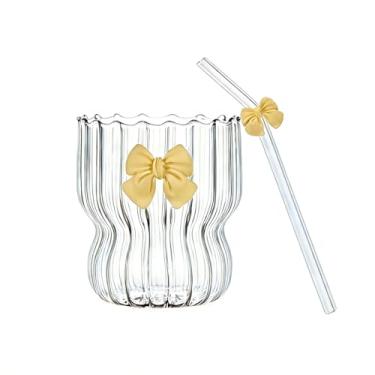 Imagem de 1 peça de copos vintage de borboleta, estampa de borboleta, uísque, escocês e bourbon, artesanato artístico em vidro vintage, canecas de café gelado para bebidas para uísque, cerveja, suco, água