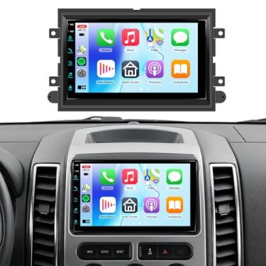 Imagem de Estéreo automotivo para Ford F-150 F150, F250, F350, Escape, Fusion, Explorer, Focus, Edge, Taurus, [2+64G] Wireless Carplay/Android Auto, Android Car Radio 17.8 cm GPS WiFi Bluetooth FM Mirror Link