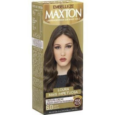 Imagem de Tintura de cabelo maxton embelleze 1 unidade-cor a excolher, 6.0 Louro