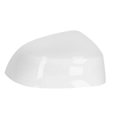 Imagem de aqxreight Espelho Retrovisor Porta Branca Substituição da Caixa do Espelho Retrovisor para X3 F25 X4 F26 X5 F15 X6 F16 Poeira Esquerda e Prolongamento da Tampa do Tampas Lateral Porta (Certo)