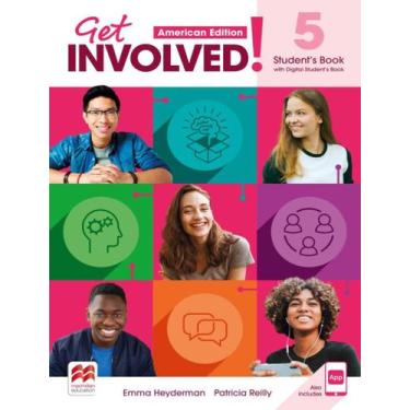 Imagem de Livro - Get Involved! 5 Sb & App With Wb - American - MACMILLAN BR, 1,