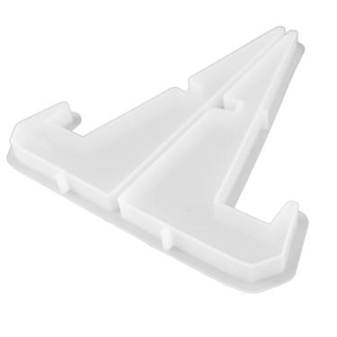 Imagem de Estink Molde de Silicone para Suporte de Exibição de Placa, Molde de Resina Flexível para Suporte de Telefone Tablet Relógio, Com Interior Liso para Fácil Desmoldagem, para Casamento Em (Pequena)