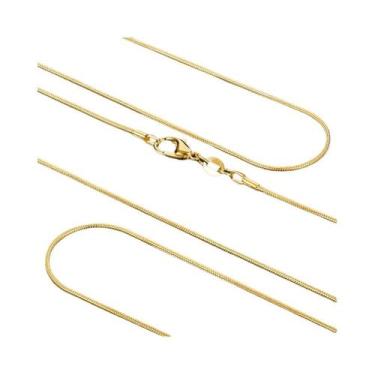 Imagem de Colar De Corrente De Cobra Em Prata Esterlina 925 Para Mulheres E Home