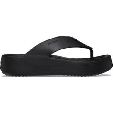 Imagem de Chinelo Crocs Getaway Plataform Flip Black-Feminino