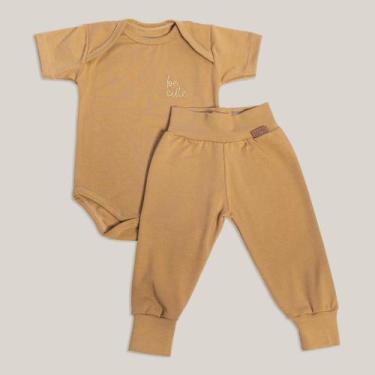 Imagem de Conjunto Body Basic Manga Curta e Mijão - 2 Peças Cheirinho de Neném, 
