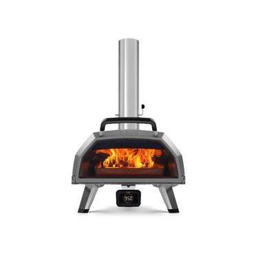 Imagem de FORNO OONI DE PIZZA A LENHA E CARVÃO KARU 2 PRO EM AÇO INOXIDÁVEL REVESTIDO EM CERÂMICA UU-P2EE00 NA