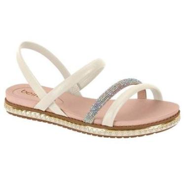 Imagem de Sandália Beira Rio Conforto Tira Brilhante 8321 1546 33/40-Feminino