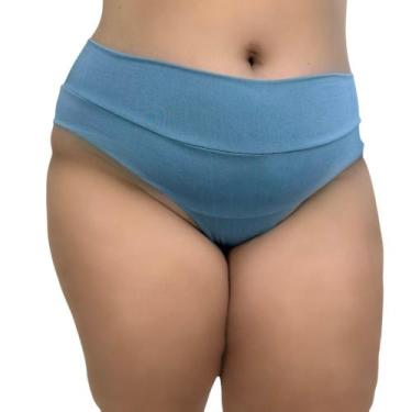 Imagem de Calcinha Fio Duplo Plus Size Tanga Grande - c8 Carminha, Verde, 52
