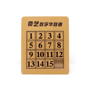 Imagem de Brinquedo Quebra Cabeça Racha Cuca de Números 4x4 Magnético - Qiyi