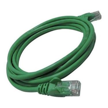 Imagem de Cabo De Rede Cat6 Com 2,5 Metros Verde Internet Repetidor Nf, Verde