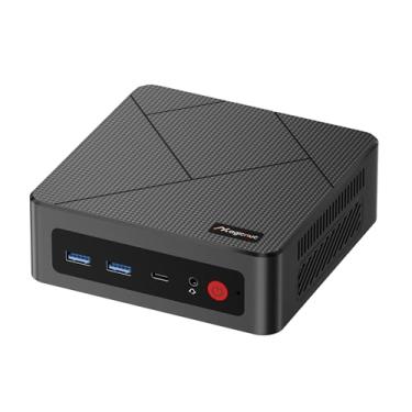 Imagem de MAGICNUC Mini PC AS1 com Ryzen 5 3550H, 16GB DDR4 512GB SSD Mini Desktop, tela tripla USB-C/HDMI/DP/Wi-Fi 5/BT 5.0