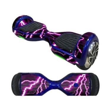 Imagem de Hoverboard Elétrico De 6,5 Polegadas, Skateboard Giroscópico, Adesivo,