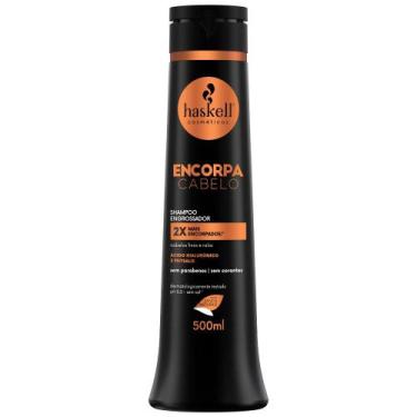 Imagem de Shampoo Engrossador Encorpa Cabelo Haskell 500ml